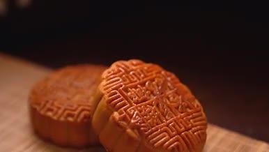 （4K实拍）手工月饼制作过程系列视频视频的预览图